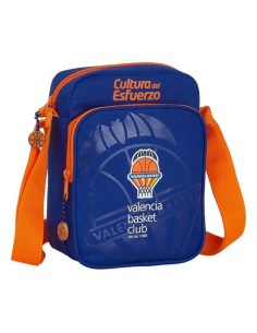 Shoulder Bag Valencia Basket Blue Orange (16 x 22 x 6 cm)