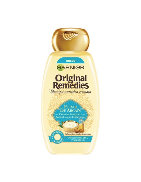 Nourishing Shampoo Elixir De Argán Original Remedies Fructis (300 ml)