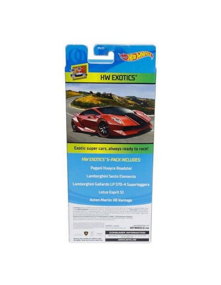 Set of 5 Cars Hot Wheels 1806