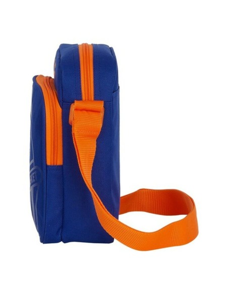 Shoulder Bag Valencia Basket Blue Orange (16 x 22 x 6 cm)