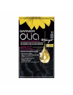 Permanent Dye Garnier Olia Ammonia-free Nº 1,10 Black Sapphire