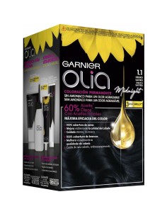 Permanent Dye Garnier Olia Ammonia-free Nº 1,10 Black Sapphire 2