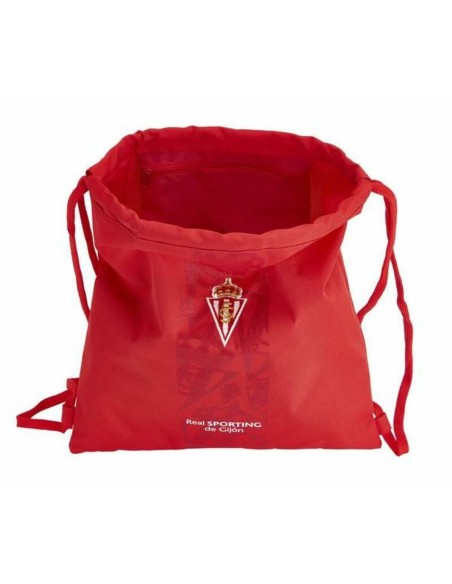 Backpack with Strings Real Sporting de Gijón Red