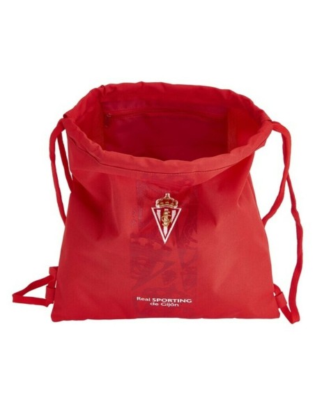 Backpack with Strings Real Sporting de Gijón Red