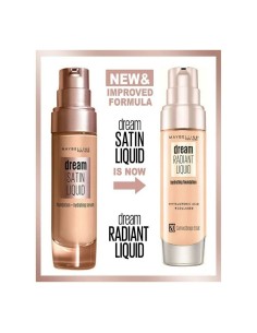 Liquid Make Up Base Maybelline Dream Satin Liquid 3-true ivory (30 ml) 2