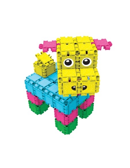 Construction set Clics CB180 Multicolour 132 Pieces