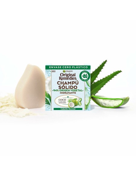 Shampoo Bar Garnier Original Remedies Moisturizing Coconut Aloe Vera 60 g