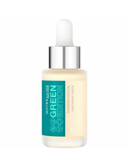 Liquid Make Up Base Maybelline Green Edition Nº 10 Oil (20 ml)