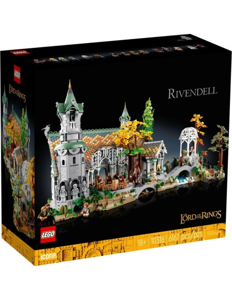 Playset Lego The Lord of the Rings: Rivendell 10316 6167 Pieces 72 x 39 x 50 cm