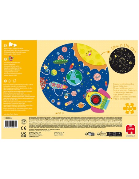 Puzzle Goula XXL Space 25 Pieces
