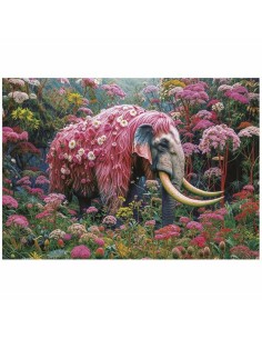 Puzzle Educa Floral Elephant 2