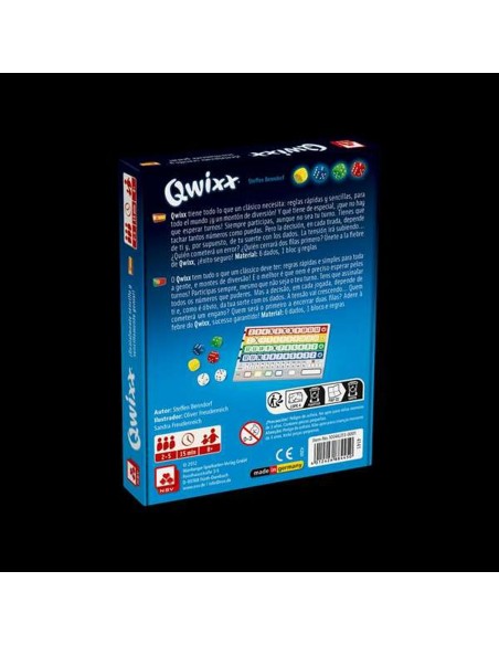 Educational Game Fournier Qwixx