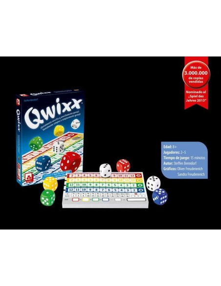 Educational Game Fournier Qwixx