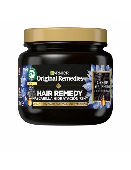 Hydrating Mask Garnier Original Remedies Magnetic charcoal (340 ml)