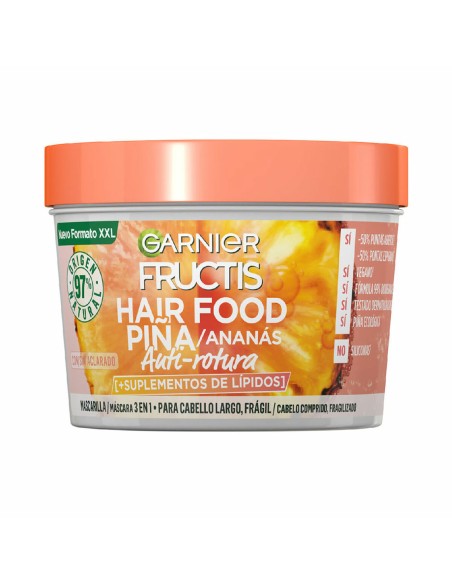 Anti-hairloss Cream Garnier Fructis Hair Food Anti-Breakage Pineapple 350 ml