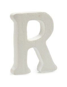Letter R Pincello 15 x 12,5 cm polystyrene
