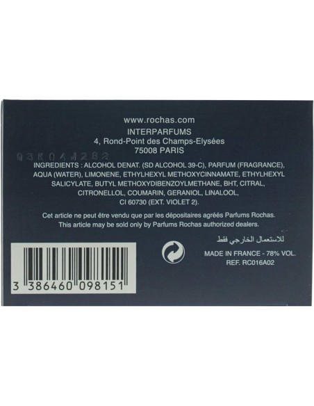 Men's Perfume Rochas L'Homme EDT 60 ml