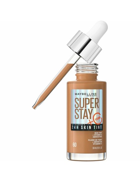 Liquid Make Up Base Maybelline Super Stay Skin Tint Vitamin C Nº 60 30 ml