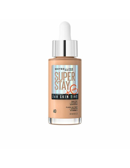 Liquid Make Up Base Maybelline Super Stay Skin Tint Vitamin C Nº 40 30 ml