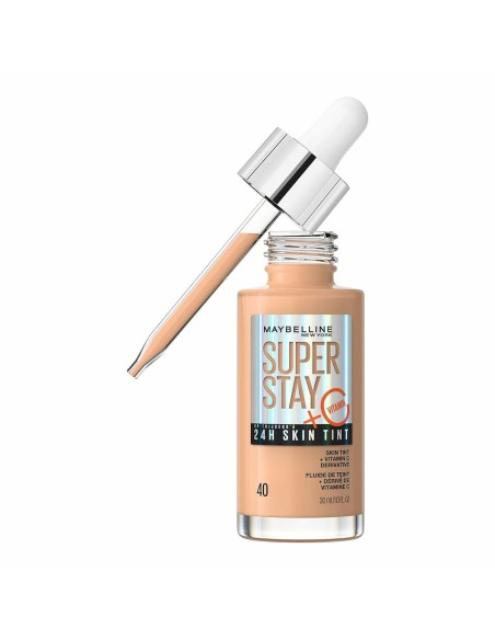 Liquid Make Up Base Maybelline Super Stay Skin Tint Vitamin C Nº 40 30 ml