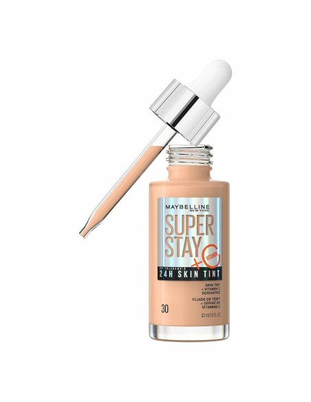 Liquid Make Up Base Maybelline Super Stay Skin Tint Vitamin C Nº 30 30 ml