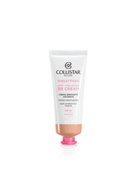 Hydrating Cream with Colour Collistar Iddroattiva+ Nº 2 Medium Spf 30 50 ml Anti-pollution