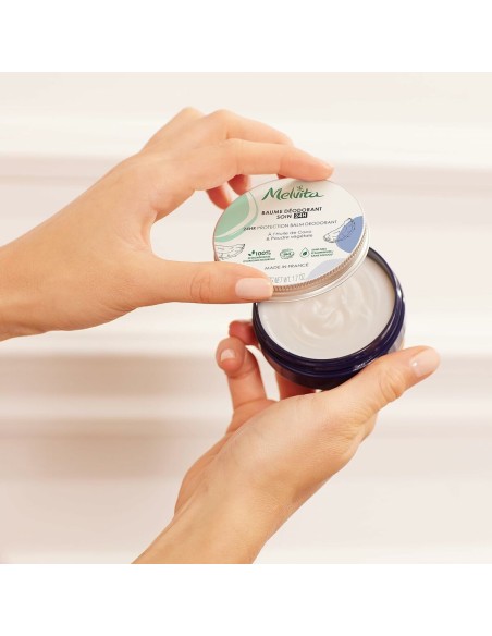 Cream Deodorant Melvita Los Esenciales De Higiene 50 g Balsam