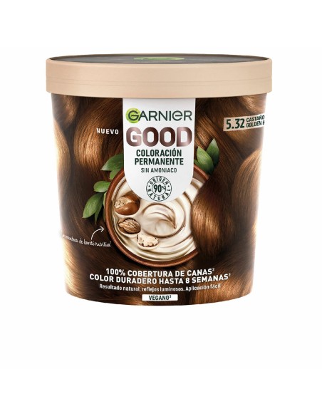 Permanent Colour Garnier GOOD 217 ml Ammonia-free Brown Nº 5.32
