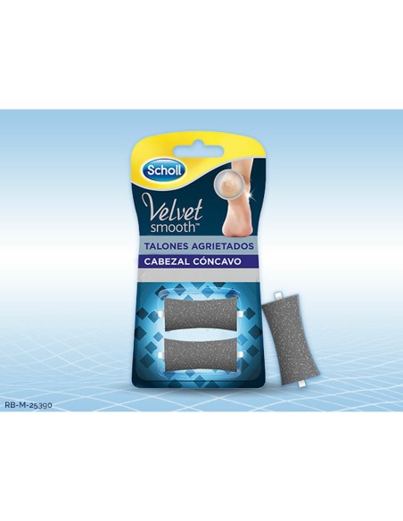 Foot Exfoliator Scholl Velvet Smooth (2 Units)