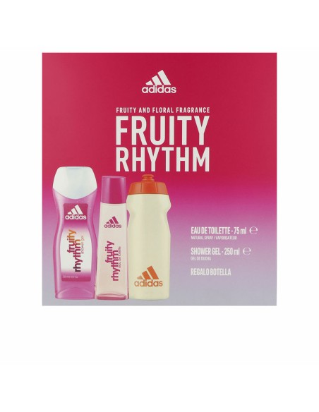 Women's Perfume Set Adidas Fruity Rhythm 3 Pieces