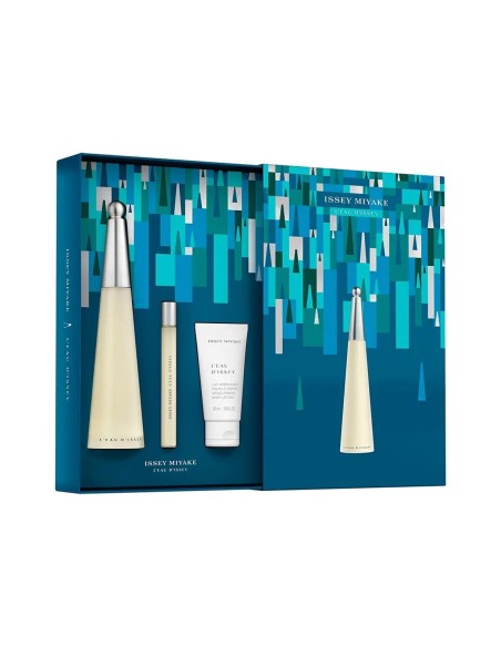 Women's Perfume Set Issey Miyake L'EAU D'ISSEY EDT 3 Pieces