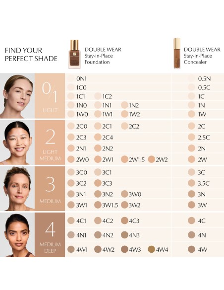 Facial Corrector Estee Lauder DOUBLE WEAR Nº 3C 12 ml