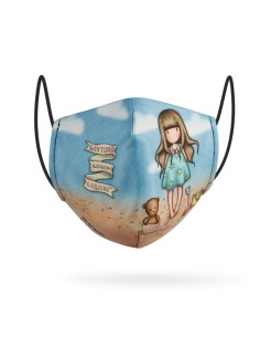 Hygienic Reusable Fabric Mask Gorjuss Sky blue