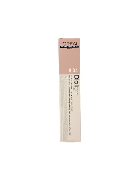 Dye No Ammonia L'Oreal Professionnel Paris Dia Light Nº 8.34 Nº 8,34 50 ml