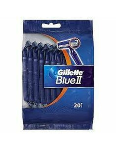 Disposable Razor Gillette Blue II 20 Units