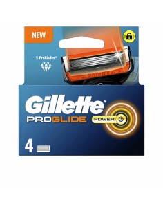 Shaving Razor Gillette Fusion Proglide Power (4 Units)