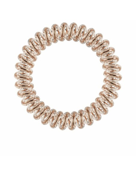 Rubber Hair Bands Invisibobble   Bronze (3 Units)