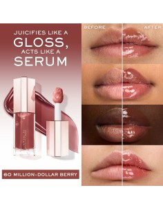 Gloss Lancôme IDÔLE MAKE-UP Nº 60-Million-Dollar Berry 9 ml 2