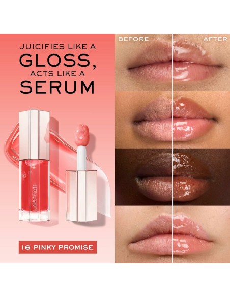 Gloss Lancôme IDÔLE MAKE-UP Orange Nº 16-Pinky Promise 9 ml
