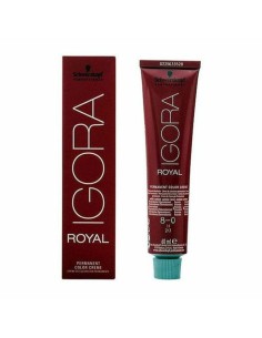 Permanent Dye Igora Royal Schwarzkopf Igora Royal 8-0 Nº 8-0 Nº 9.0-rubio muy claro Nº 8.0-rubio claro 60 ml