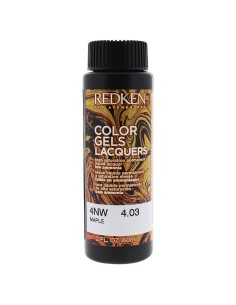 Permanent Colour Redken Color Gel Lacquers 4NW-maple (3 x 60 ml)