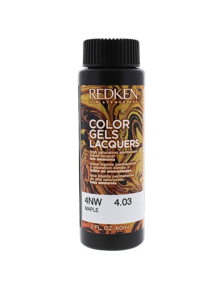 Permanent Colour Redken Color Gel Lacquers 4NW-maple (3 x 60 ml)