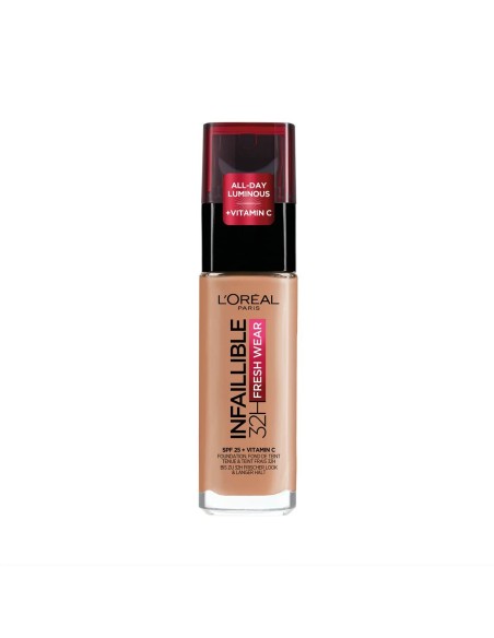 Crème Make-up Base L'Oreal Make Up Infaillible Nº 300-ambre (30 ml)