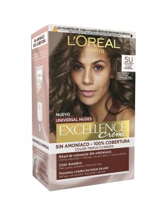 Permanent Dye L'Oreal Make Up Excellence Light Brown