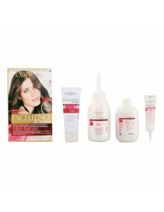 Permanent Dye Excellence L'Oreal Make Up Excellence Nº 9.0-rubio muy claro Nº 8.0-rubio claro 192 ml