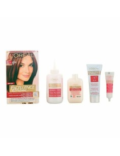 Permanent Dye Excellence L'Oreal Make Up Excellence Auburn Copper Chestnut Nº 9.0-rubio muy claro Nº 8.0-rubio claro 192 ml