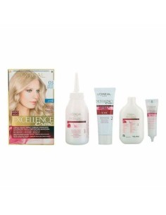 Permanent Dye Excellence L'Oreal Make Up 8411104004764 Ultra Light Ash Blonde Nº 9.0-rubio muy claro Nº 8.0-rubio claro 192 ml