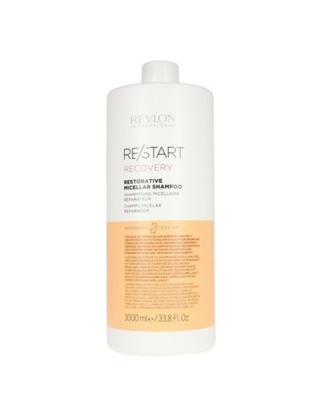 Moisturizing Shampoo Re-Start Recovery Restorative Micellar Revlon Start (1000 ml) 1 L