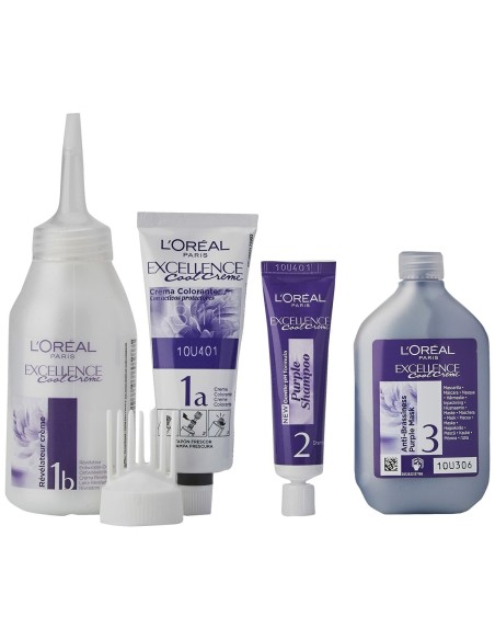Permanent Colour Creme L'Oreal Make Up Excellence 8,11 Light Ash Blonde 192 ml
