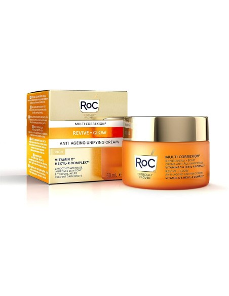 Anti-Ageing Cream Roc Multi Correxion Revive + Glow (50 ml)